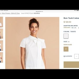 Brooks brothers brand new blouse